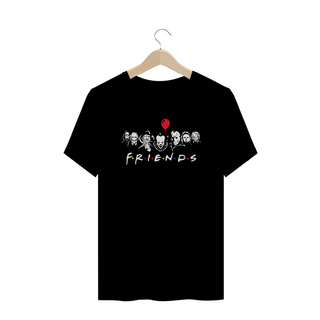 Camiseta Plus Size Halloween Friends Terror v01