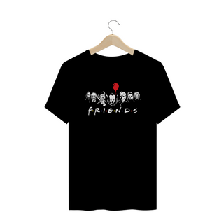 Nome do produtoCamiseta Plus Size Halloween Friends Terror v01