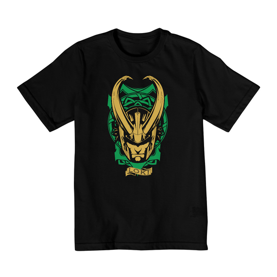 Camiseta Infantil (10 a 14) Loki Avengers Duo