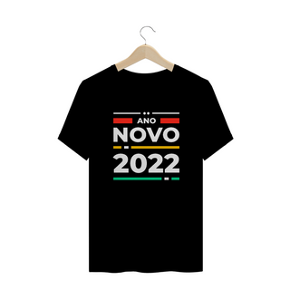 Nome do produtoCamiseta Plus Size Ano Novo Moderno 2022