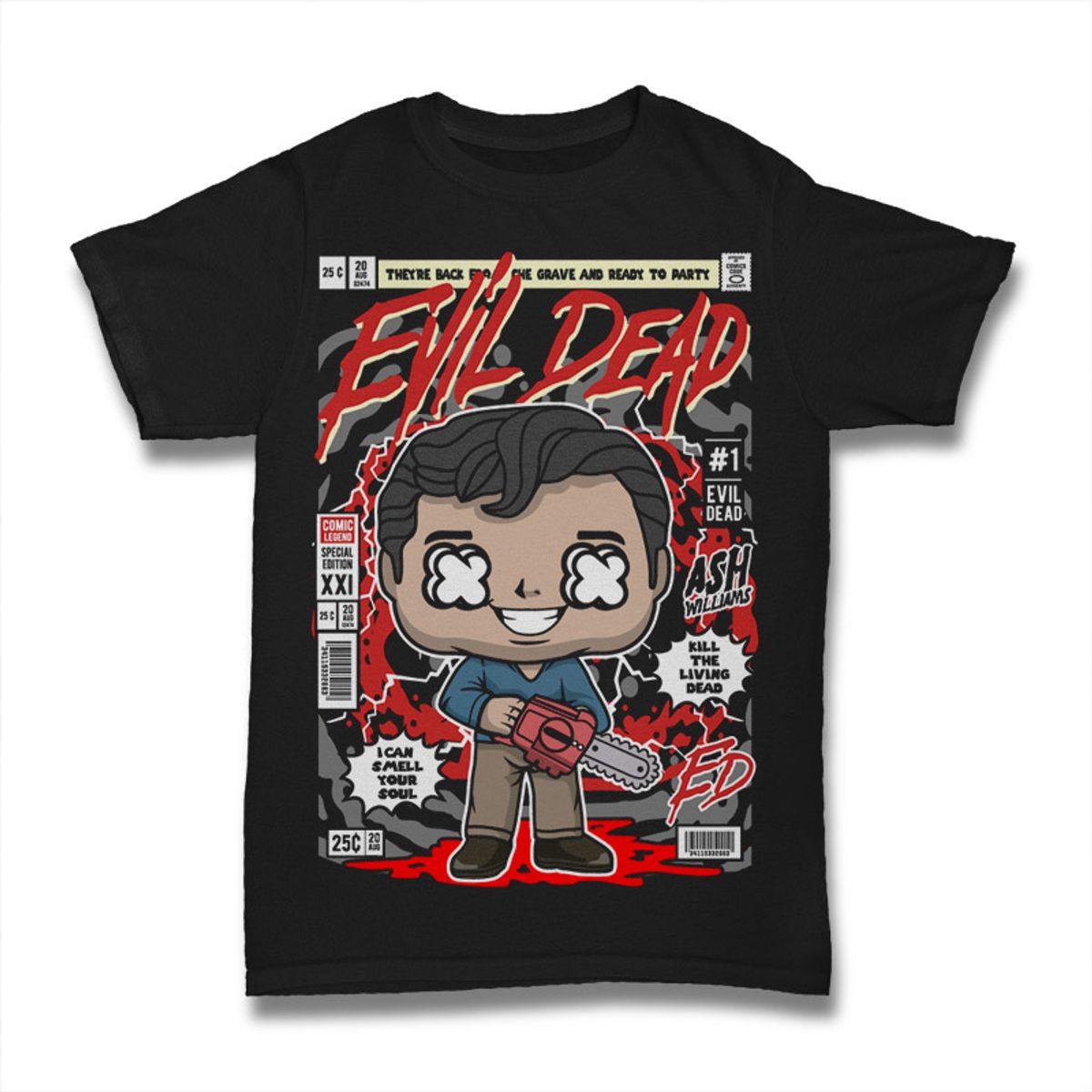 Nome do produto: Camiseta Ash Evil Dead