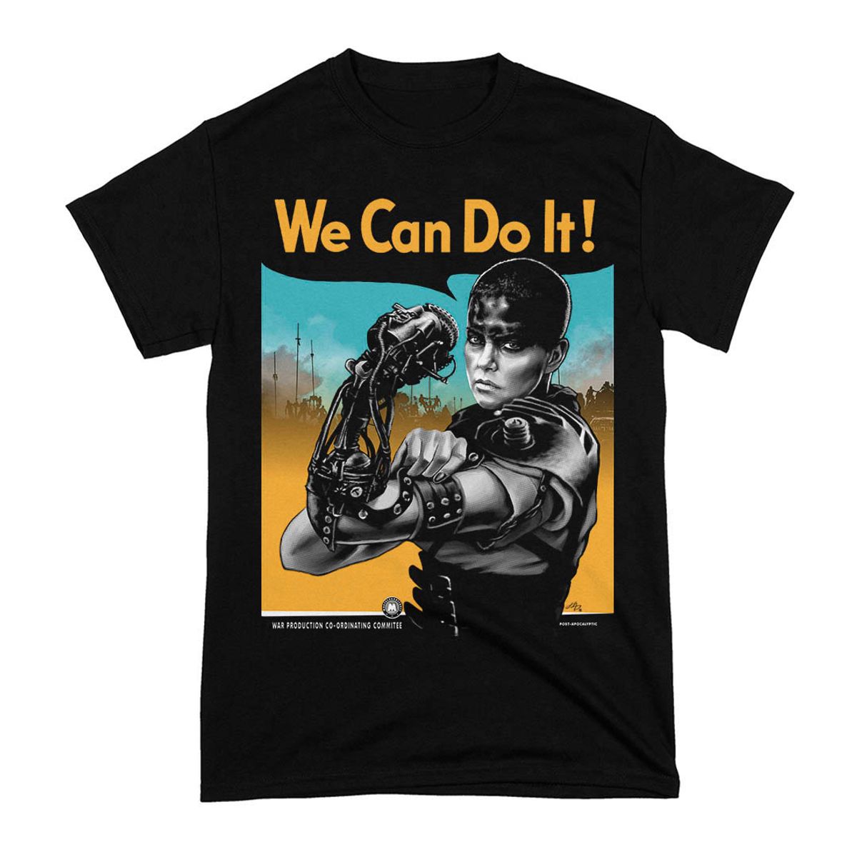 Nome do produto: Camiseta Mad Max We Can Do It!