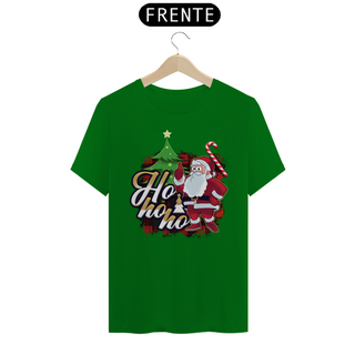 Nome do produtoCamiseta Natal Papai Noel Ho Ho Ho