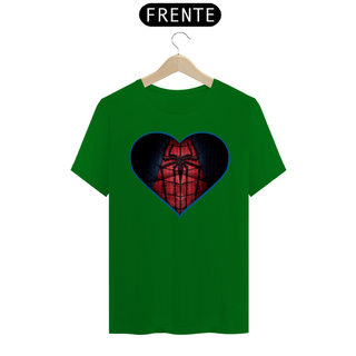 Nome do produtoCamiseta Coração de Herói Homem Aranha v1