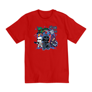 Nome do produtoCamiseta Infantil (10 a 14) Darth Vader and Friends