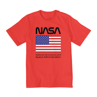 Nome do produtoCamiseta Infantil (10 a 14) Nasa Bandeira EUA Black