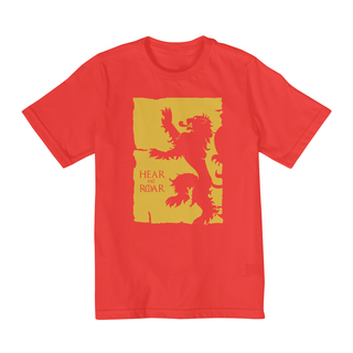 Nome do produtoCamiseta Infantil (2 a 8) Game of Thrones Hear me Roar