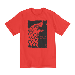 Nome do produtoCamiseta Infantil (10 a 14) Game of Thrones Winter is Coming