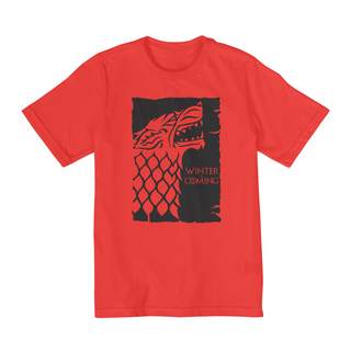 Nome do produtoCamiseta Infantil (2 a 8) Game of Thrones Winter is Coming