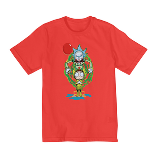 Nome do produtoCamiseta Infantil (10 a 14) Rick and Morty Pennywise