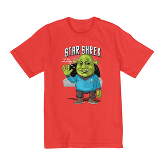 Nome do produtoCamiseta Infantil (2 a 8) Shrek Star Trek