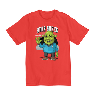 Nome do produtoCamiseta Infantil (10 a 14) Shrek Star Trek