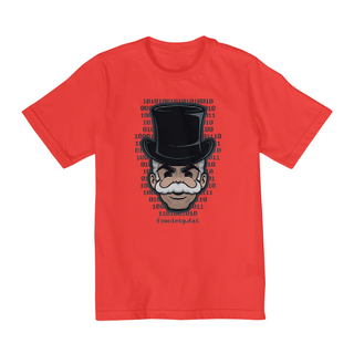 Nome do produtoCamiseta Infantil (2 a 8) Mr. Robot Máscara