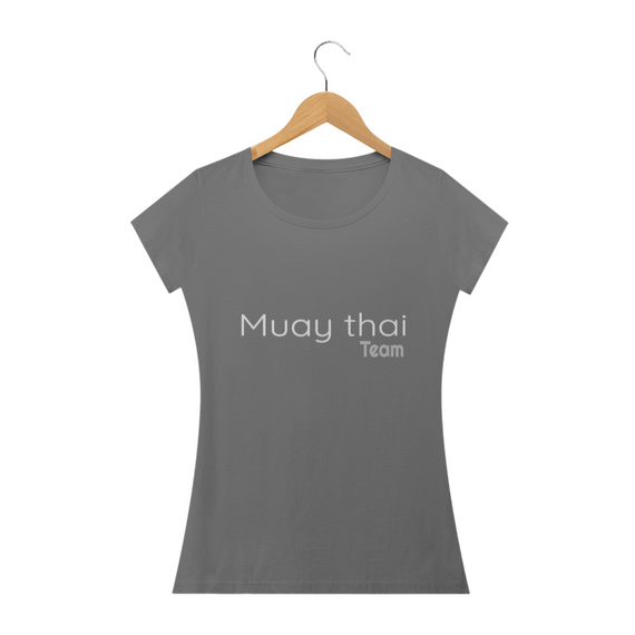 Camiseta Feminina Baby Estonada MUAY THAI
