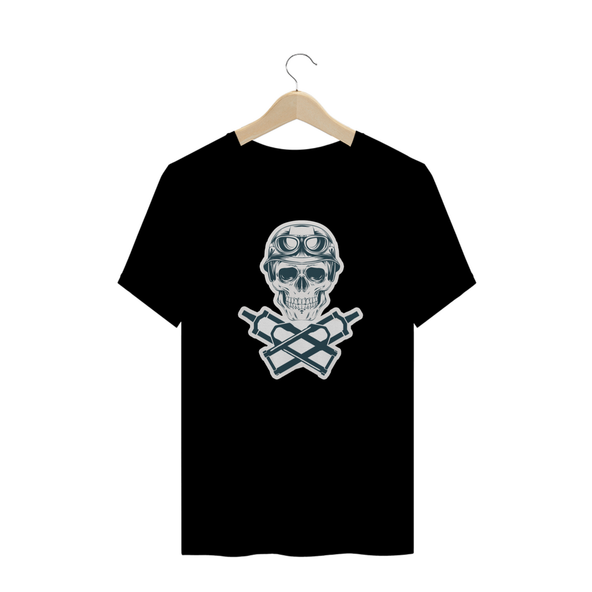 Nome do produto: T-Shirt Skull Biker