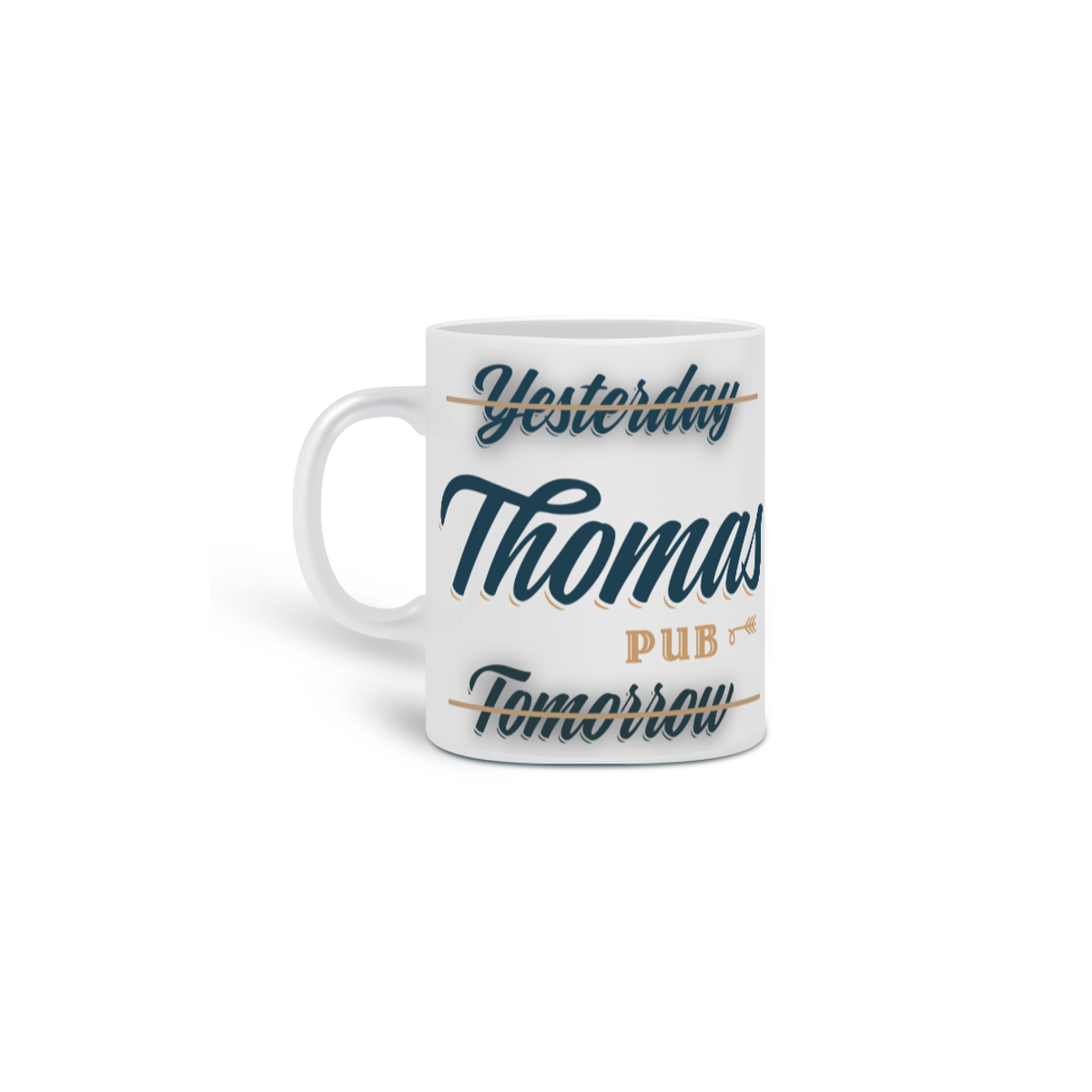 Nome do produto: Caneca Thomas Café Today Destro