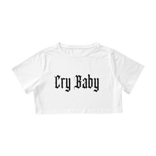 Cry Baby Cropped branca
