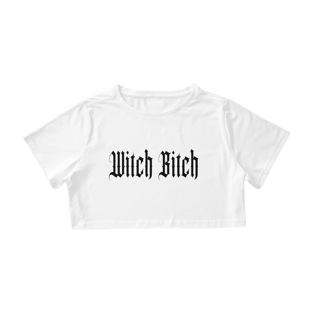 Nome do produto: Witch Bitch Cropped  branca