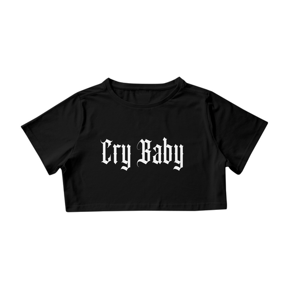 Cry Baby Cropped preta