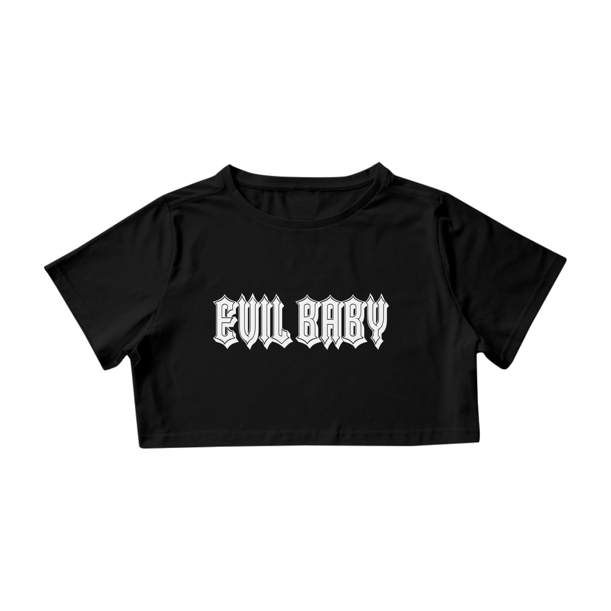 Nome do produto: Evil Baby Cropped preta