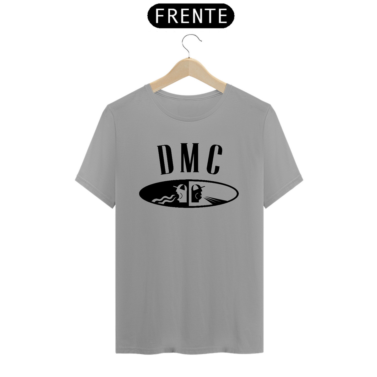 Nome do produto: Camiseta DMC DJ STAMP PRETO