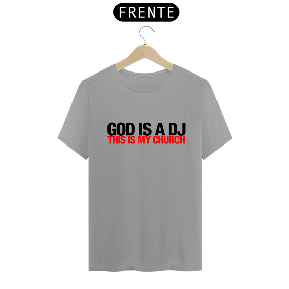 t shirt god is a dj clara
