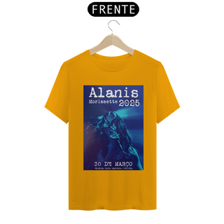 Nome do produtoT-SHIRT ALANIS 2025 COM DATA