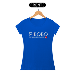Nome do produtoTSHIRT FEMININA DJ BOBO