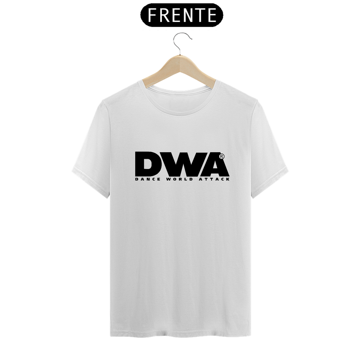 Nome do produto: T-SHIRT DWA LOGO PRETA