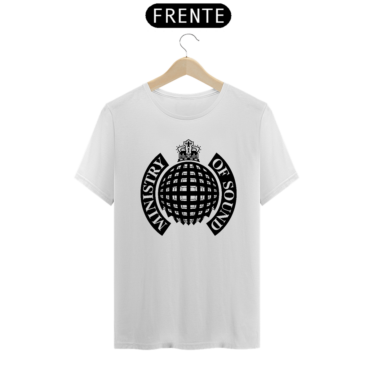 Nome do produto: MINISTRY OF SOUND LOGO PRETA