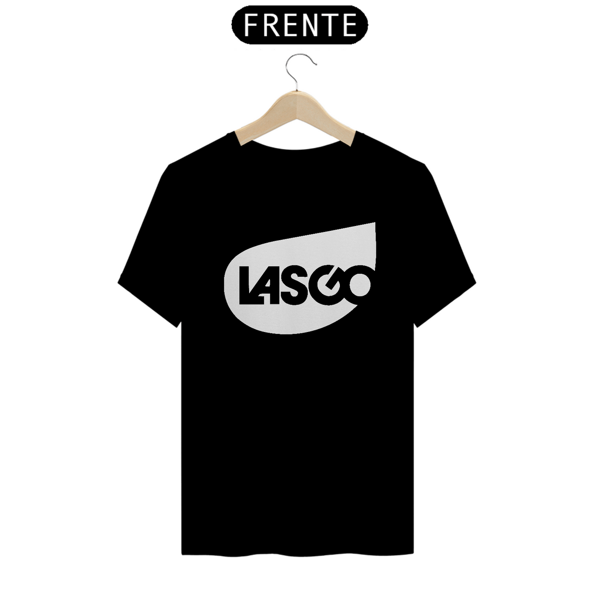 Nome do produto: TSHIRT LASGO LOGO BRANCA