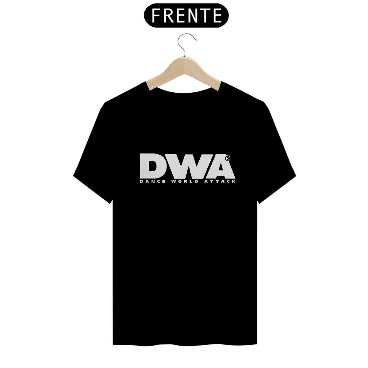 Nome do produto: T-SHIRT DWA LOGO BRANCA