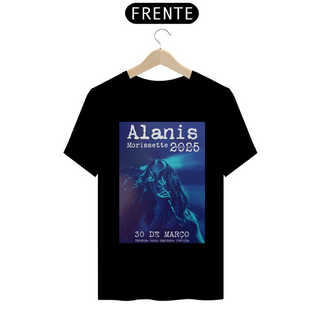 Nome do produtoT-SHIRT ALANIS 2025 COM DATA