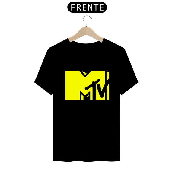 T-SHIRT MTV PRETA