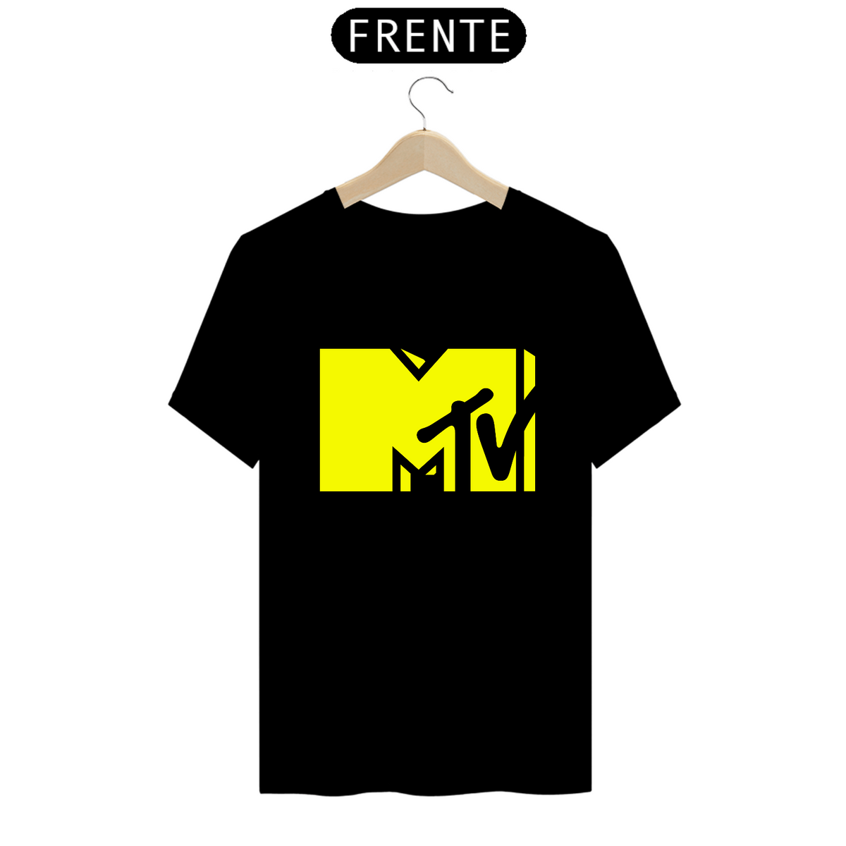Nome do produto: T-SHIRT MTV PRETA