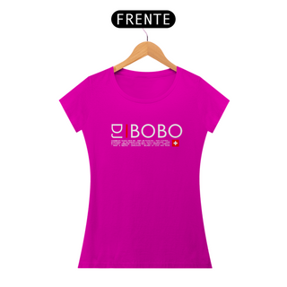Nome do produtoTSHIRT FEMININA DJ BOBO