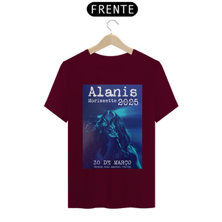 Nome do produtoT-SHIRT ALANIS 2025 COM DATA