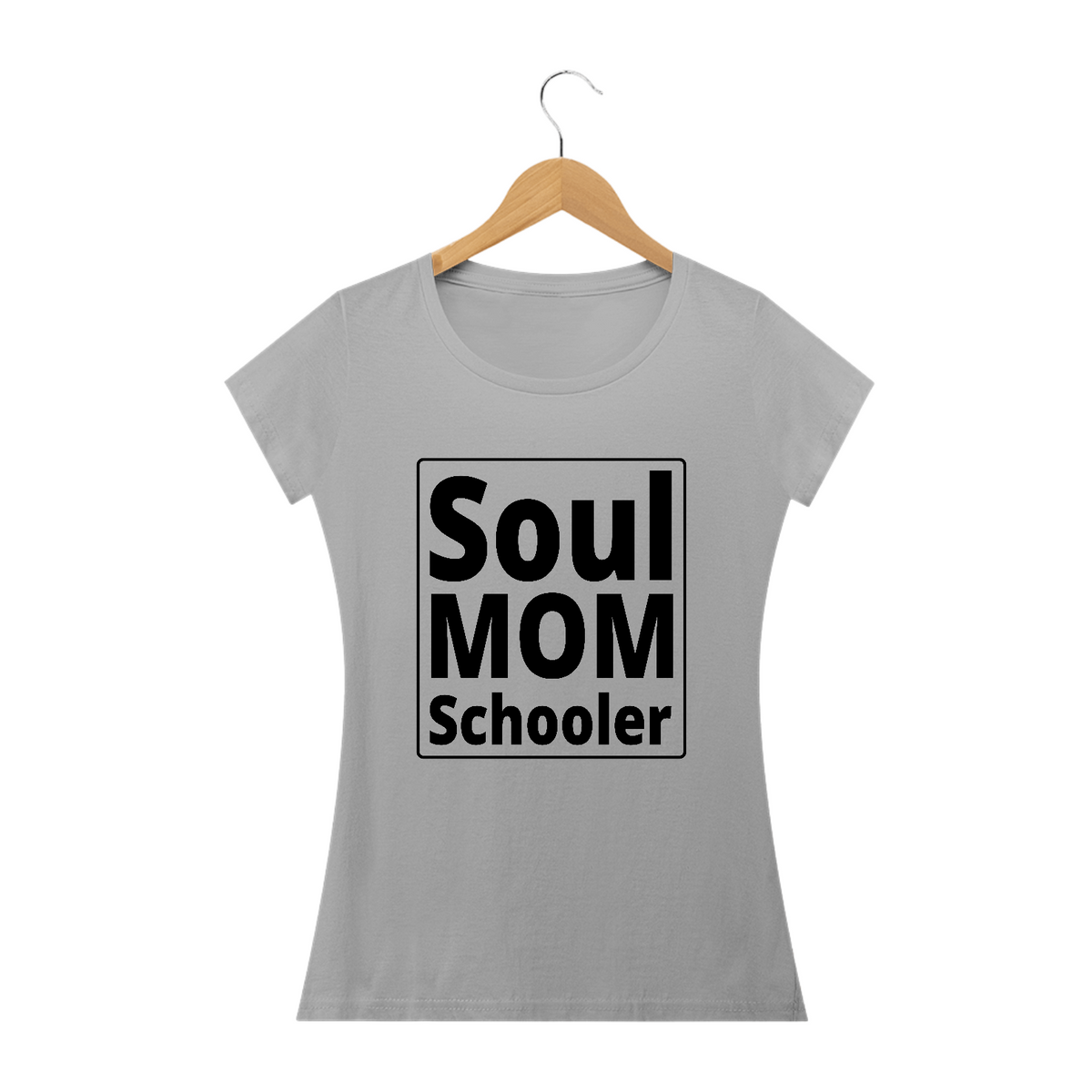 Nome do produtoCamisa Feminina Algodão - Soul MomSchooler 