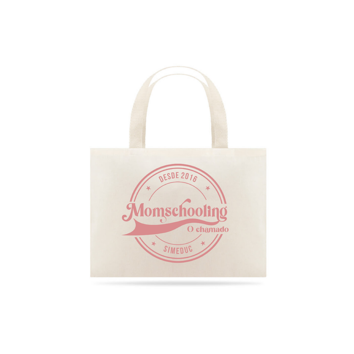 Nome do produtoEcobag Momschooling Rosa