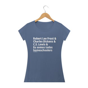 Nome do produtoCamisa Feminina Estonada - Somos Todos Homeschoolers: Escritores