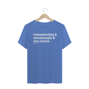 Nome do produtoCamisa Masculina Estonada - homeschooling & autoeducação & alta cultura 