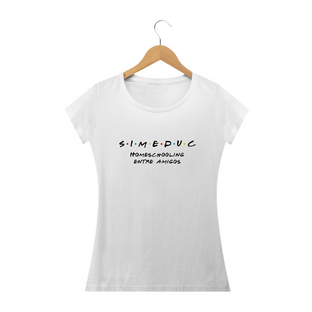 Nome do produtoCamisa Feminina Branca Homeschool Entre Amigos