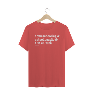 Nome do produtoCamisa Masculina Estonada - homeschooling & autoeducação & alta cultura 