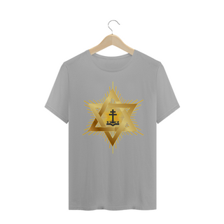 Nome do produtoCamiseta Masculina Estrela e Santo Cruzeiro