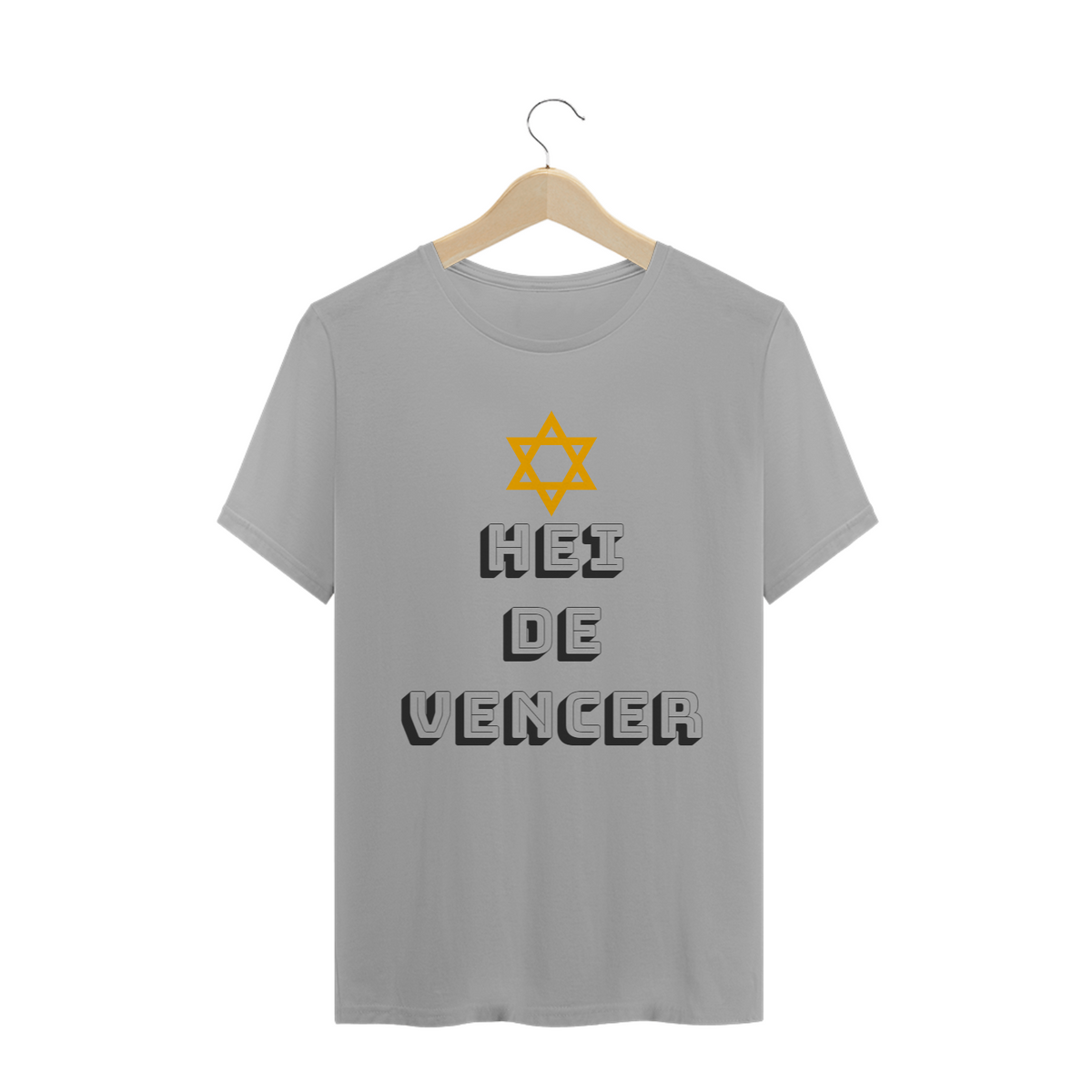 Nome do produto: Camiseta Santo Daime Hei de Vencer