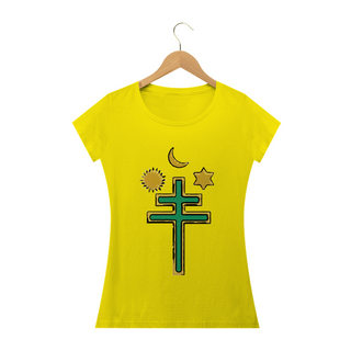 Nome do produtoCamiseta Feminina Santo Daime