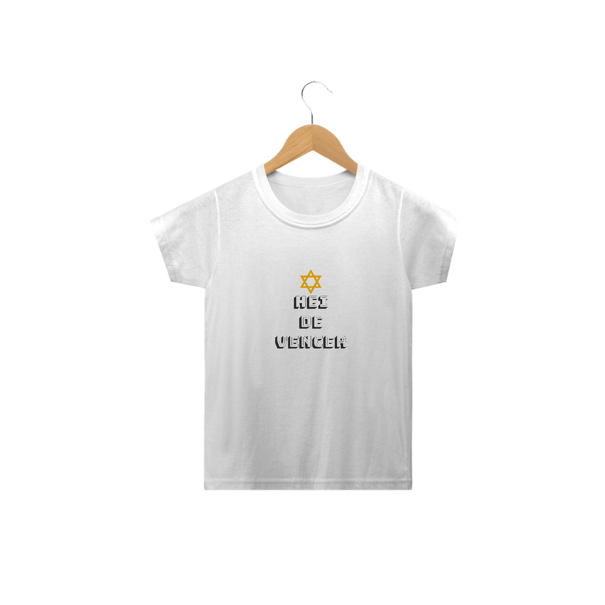 Nome do produto: Camiseta Hei de Vencer Santo Daime