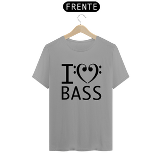 I Love Bass (branca / cores claras)