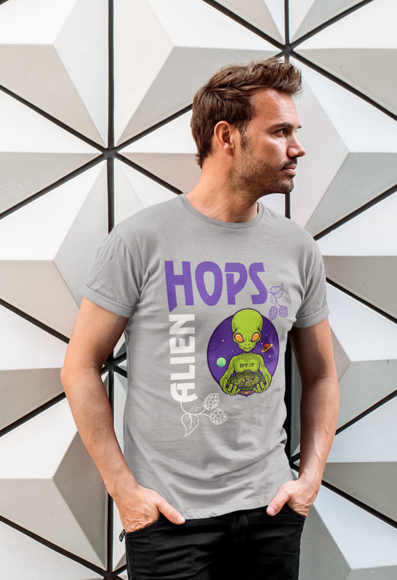 Camiseta Alien Hops  Quality