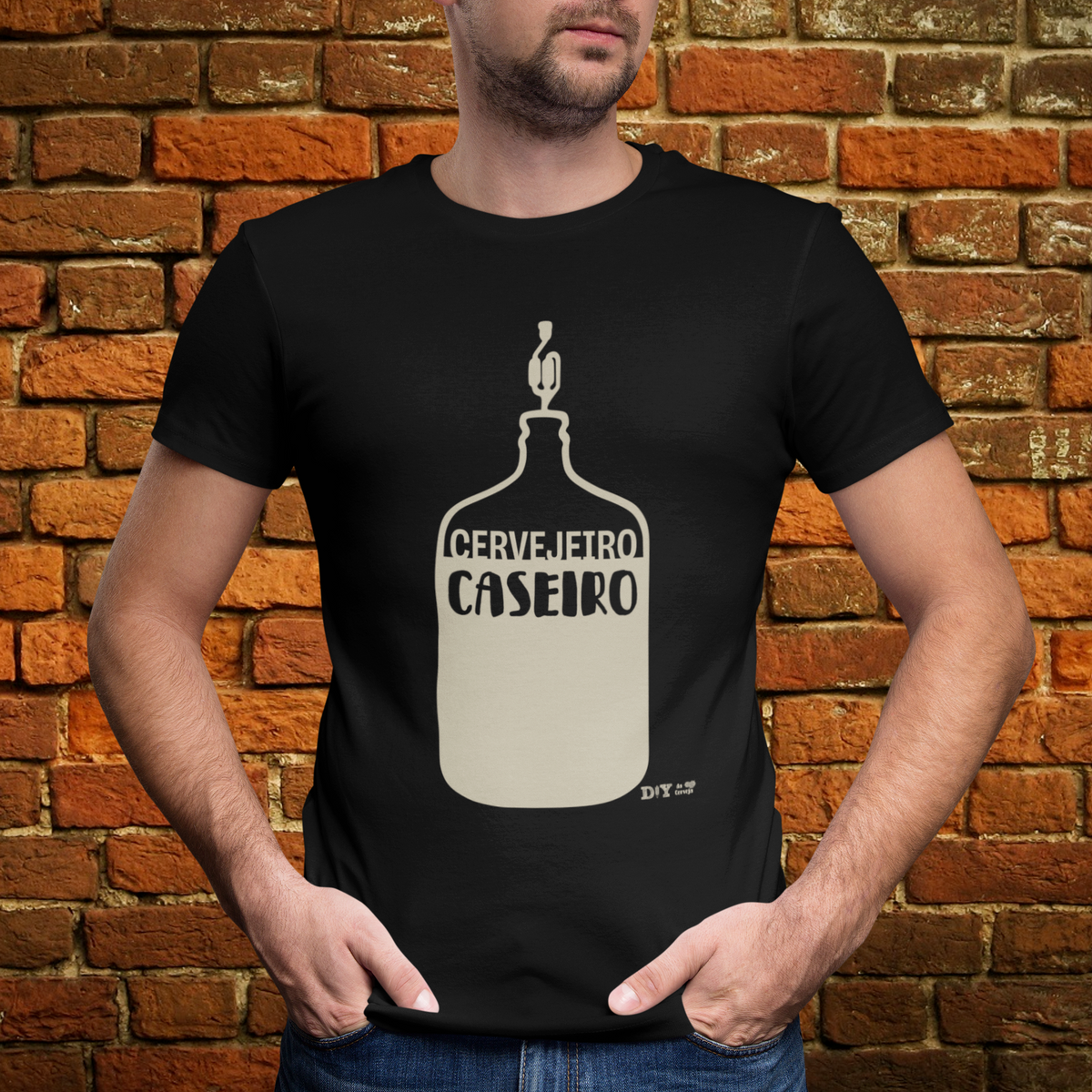 Nome do produto: Camiseta cervejeiro Caseiro